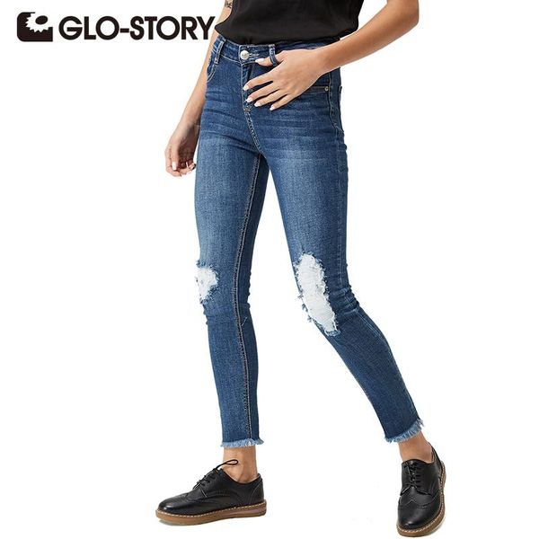glo-story женщины разорванные джинсы 2020 тощая повседневная одежда высокая талия разорванные женские джинсовые карандаш брюки wnk-3300, Blue
glo-story женщины разорванные джинсы 2020 тощая повседневная одежда высокая талия разорванные женские джинсовые карандаш брюки wnk-3300, Blue