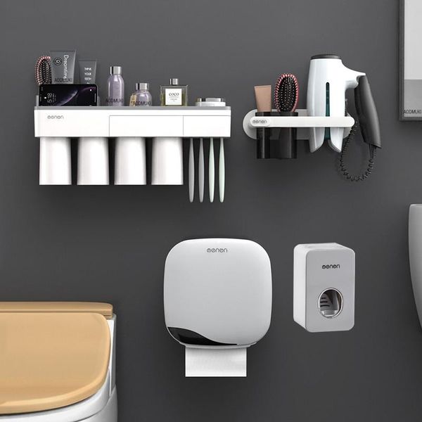 bath accessory set toothbrush holder toothpaste dispenser tissue box toilet paper shelf hair dryer for bathroom accessories
bath accessory set toothbrush holder toothpaste dispenser tissue box toilet paper shelf hair dryer for bathroom accessories
