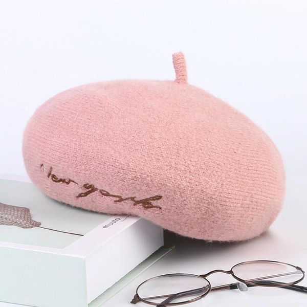 berets missky lady autumn winter beret hat embroidery letters retro vintage solid color all match cap female bonnet warm walking, Blue;gray
berets missky lady autumn winter beret hat embroidery letters retro vintage solid color all match cap female bonnet warm walking, Blue;gray