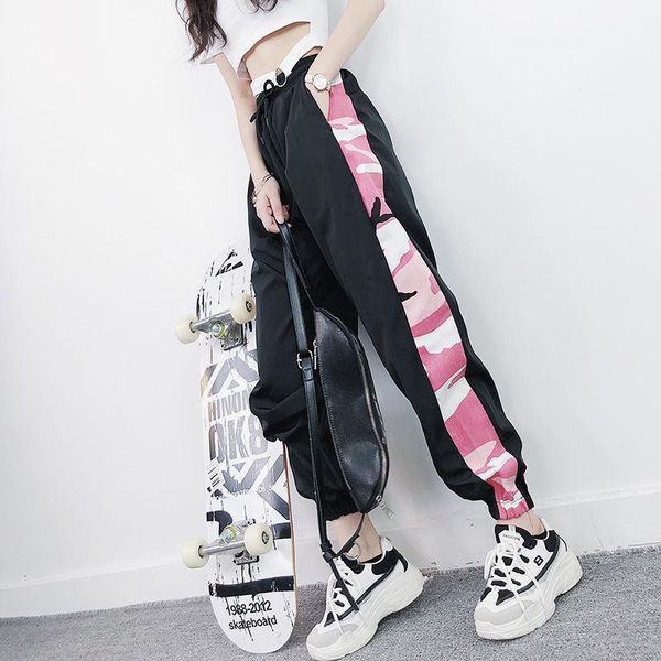 spring new sports pants womens harem pants harajuku streetwear nine pants korean version the loose thin section casual, Black;white
spring new sports pants womens harem pants harajuku streetwear nine pants korean version the loose thin section casual, Black;white