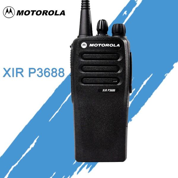 motorola xir p3688 digital / analog walkie talkie dual-band waterproof and dustproof high power handheld portable transceiver
motorola xir p3688 digital / analog walkie talkie dual-band waterproof and dustproof high power handheld portable transceiver