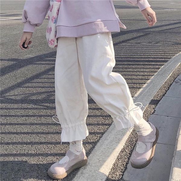 cute women's long trousers jogging pants straight pants elastic waist casual spring color white black1, Black;white
cute women's long trousers jogging pants straight pants elastic waist casual spring color white black1, Black;white