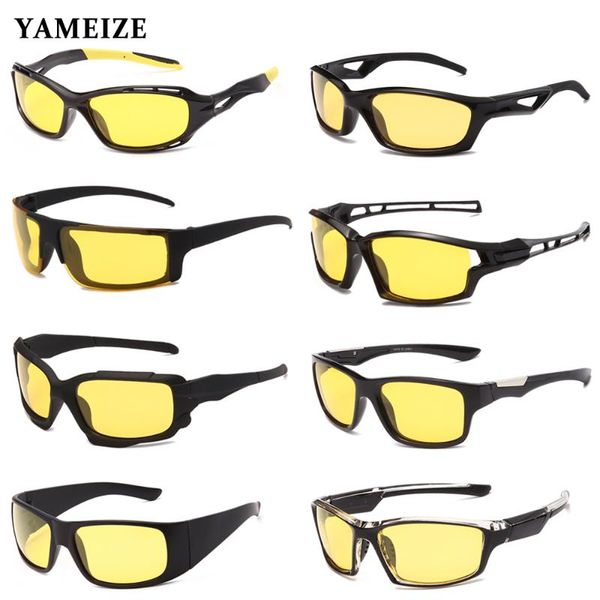 sunglasses yameize anti glare night vision glasses for driving men polarized women driver yellow lens sports goggles, White;black
sunglasses yameize anti glare night vision glasses for driving men polarized women driver yellow lens sports goggles, White;black