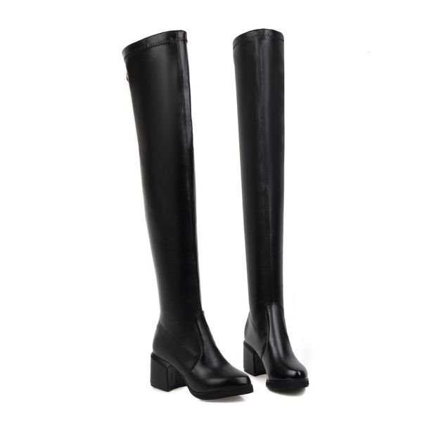 knee-to-knee woman 2021 put metal decoration european and heels thigh back female winter boots nx0s, Black
knee-to-knee woman 2021 put metal decoration european and heels thigh back female winter boots nx0s, Black