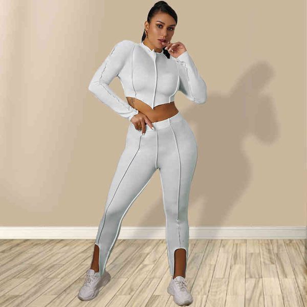 Ladies Long Sleeve Round Neck Temperament Commuter Solid Color Stitching Irregular Thin Stripe Sexy Two-piece Set, Gray
Ladies Long Sleeve Round Neck Temperament Commuter Solid Color Stitching Irregular Thin Stripe Sexy Two-piece Set, Gray