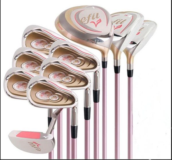 new junior and intermediate golf ladies suit, classic beginner efil golf club set, graphite shaft l with head set (no bag
new junior and intermediate golf ladies suit, classic beginner efil golf club set, graphite shaft l with head set (no bag