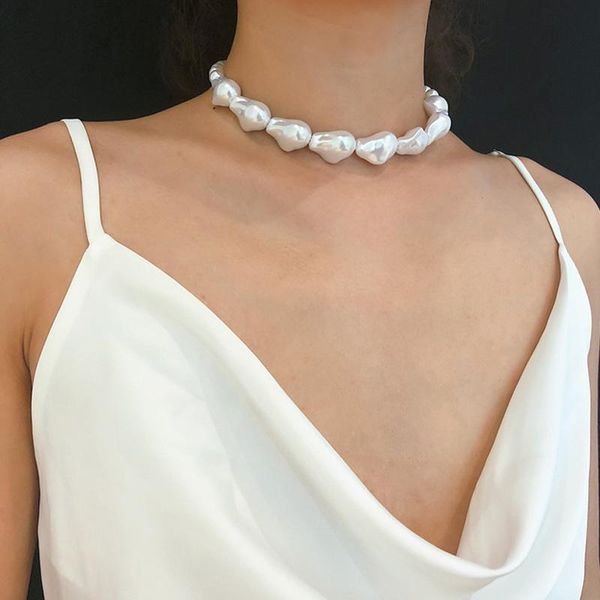 chokers double layer chain gold choker necklace women korean style pearl pendant fashion jewelry collar, Golden;silver
chokers double layer chain gold choker necklace women korean style pearl pendant fashion jewelry collar, Golden;silver
