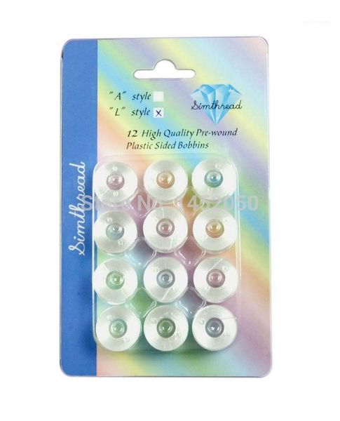 new arrival type l pre-wound embroidery plastic bobbins thread, for brother embroidery machine1, Black;white
new arrival type l pre-wound embroidery plastic bobbins thread, for brother embroidery machine1, Black;white