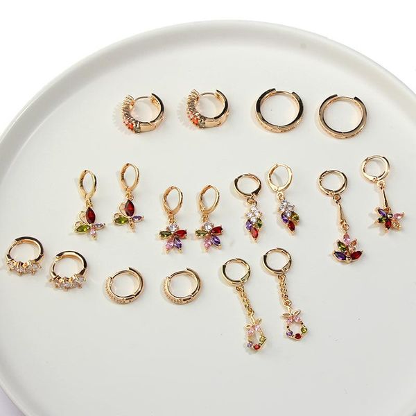 flatfoosie women statement earring gift gold skinny rainbow crystal cartilage hoop earrings classic minimal charming cz earrings, Golden;silver
flatfoosie women statement earring gift gold skinny rainbow crystal cartilage hoop earrings classic minimal charming cz earrings, Golden;silver