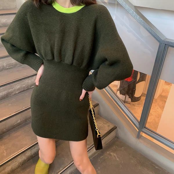 susu/bump color body that window appearance levels bear temperament ernie waist knit dress h1211, White;black
susu/bump color body that window appearance levels bear temperament ernie waist knit dress h1211, White;black