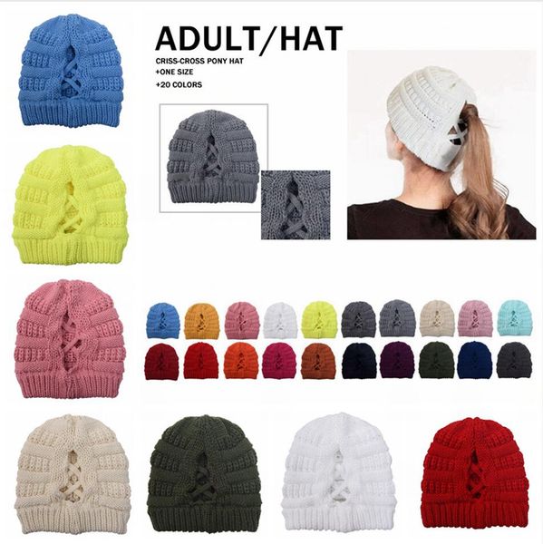 women knitted cap criss cross ponytail beanie woolen hat outdoor ski skull caps winter warm wool casual knitting party hats ljjp614-1, Yellow
women knitted cap criss cross ponytail beanie woolen hat outdoor ski skull caps winter warm wool casual knitting party hats ljjp614-1, Yellow
