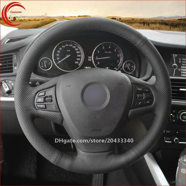 hand-stitch black leather car steering wheel cover for bmw x3 f25 10-2017 x5 f15
hand-stitch black leather car steering wheel cover for bmw x3 f25 10-2017 x5 f15
