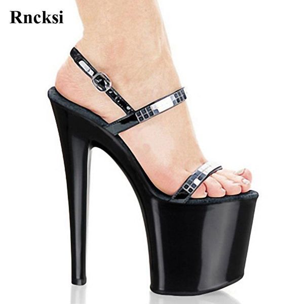 sandals rncksi women party shoes dress platform 20cm high heels night clubbing pole dance, Black
sandals rncksi women party shoes dress platform 20cm high heels night clubbing pole dance, Black