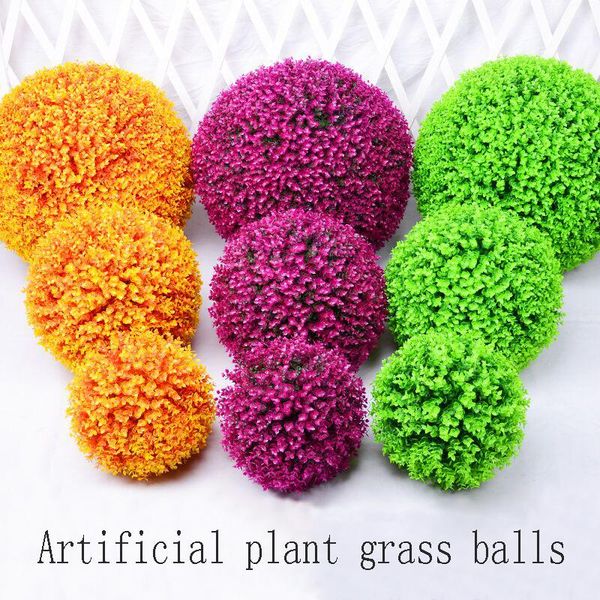decorative flowers & wreaths artificial fake grasses balls plastic plants green grass ball wedding christmas decorations for home party back 
decorative flowers & wreaths artificial fake grasses balls plastic plants green grass ball wedding christmas decorations for home party back
