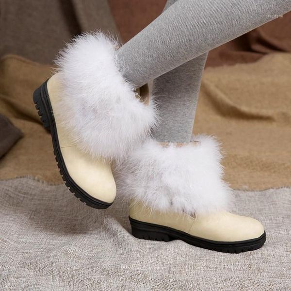 blxqpyt winter women fur snow boots genuine leather mid-calf boots female waterproof warm flat long big size 34-46 5251, Black
blxqpyt winter women fur snow boots genuine leather mid-calf boots female waterproof warm flat long big size 34-46 5251, Black