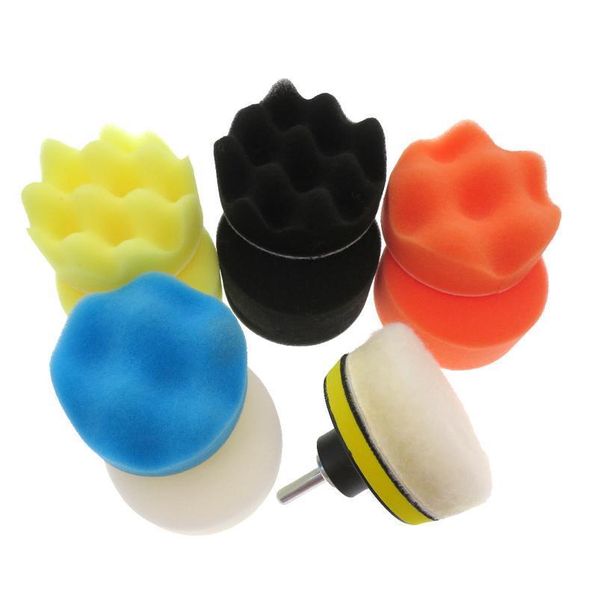11pcs/set 3inch car polishing disc self-adhesive buffing waxing sponge wool wheel polishing pad for car polisher dril tsetrga
11pcs/set 3inch car polishing disc self-adhesive buffing waxing sponge wool wheel polishing pad for car polisher dril tsetrga