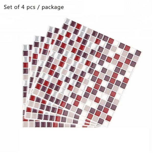 3d self adhesive grid pattern mosaic tile wallpaper diy waterproof kitchen stickers bathroom kitchen home decor
3d self adhesive grid pattern mosaic tile wallpaper diy waterproof kitchen stickers bathroom kitchen home decor