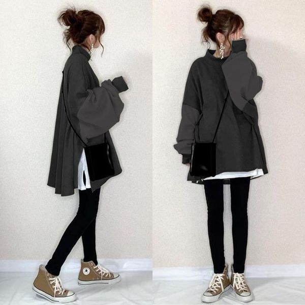 women harajuku hoodie autumn pullover casual fashion simple preppy oversize loose young girl fashion outwear sweatshirt new1, Black
women harajuku hoodie autumn pullover casual fashion simple preppy oversize loose young girl fashion outwear sweatshirt new1, Black