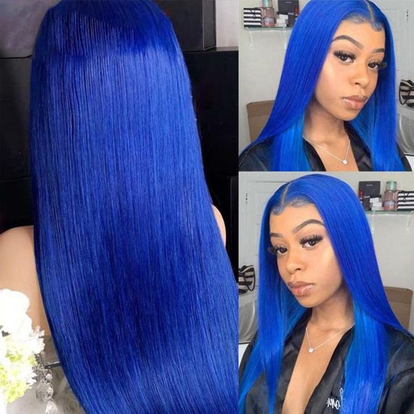 lace wigs blue colored straight front wig transparent human hair for black women brazilian virgin 13x4, Black;brown
lace wigs blue colored straight front wig transparent human hair for black women brazilian virgin 13x4, Black;brown