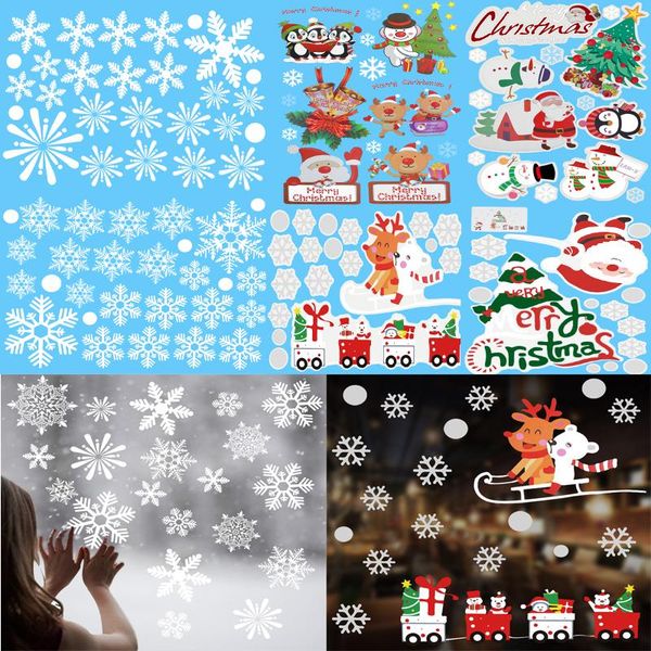 wall stickers merry christmas santa snowflake window kids room decals for home 2021 xmas year decorocation navidad noel
wall stickers merry christmas santa snowflake window kids room decals for home 2021 xmas year decorocation navidad noel
