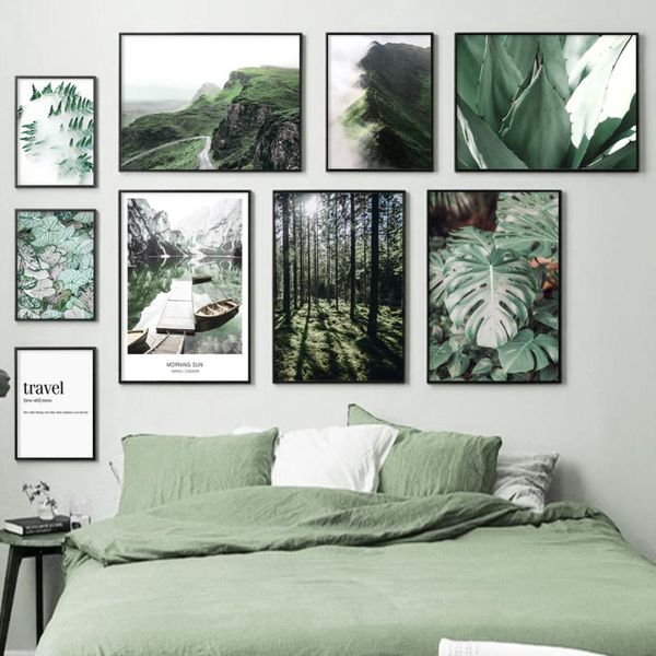 paintings green nature art forest lake boat quotes wall canvas painting nordic posters and prints picturs for living room decor
paintings green nature art forest lake boat quotes wall canvas painting nordic posters and prints picturs for living room decor