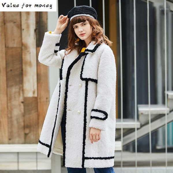 fur real coat wool jacket autumn winter coat women clothes 2020 korean vintage streetwear sheep shearling suede lining zt31391, Black
fur real coat wool jacket autumn winter coat women clothes 2020 korean vintage streetwear sheep shearling suede lining zt31391, Black