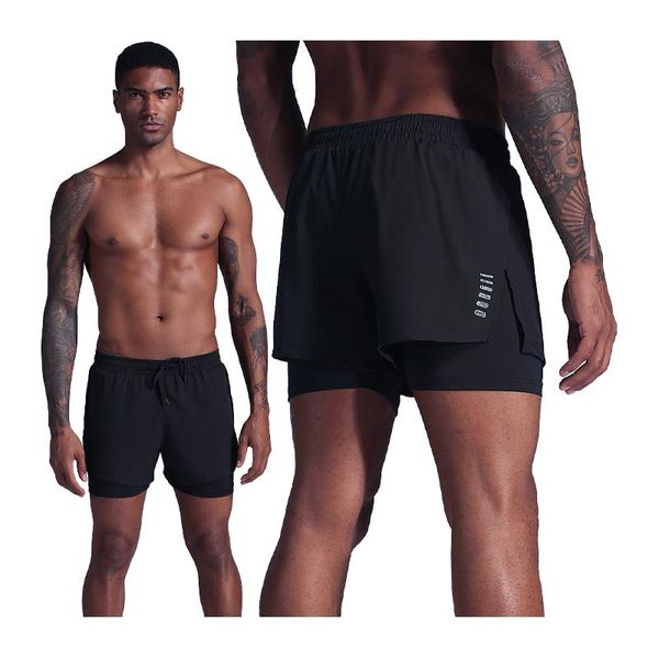 2 in 1 shorts men running training quick dry gym sport short longer liner breathable jogging cycling shorts, Black;blue
2 in 1 shorts men running training quick dry gym sport short longer liner breathable jogging cycling shorts, Black;blue