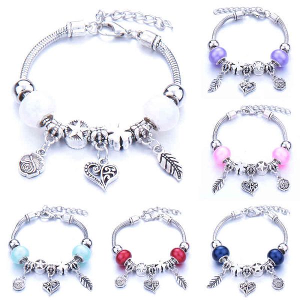 2021 rose flower pendant beaded diy bracelet glazed bead heart bohemian style lady snake chain pandora-style, Golden;silver
2021 rose flower pendant beaded diy bracelet glazed bead heart bohemian style lady snake chain pandora-style, Golden;silver