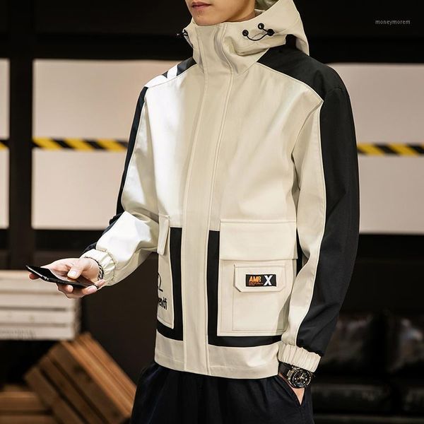 men's jackets style fashion jacket mens outwear spring autumn clothing men with hat zipper pocket casual male1, Black;brown
men's jackets style fashion jacket mens outwear spring autumn clothing men with hat zipper pocket casual male1, Black;brown