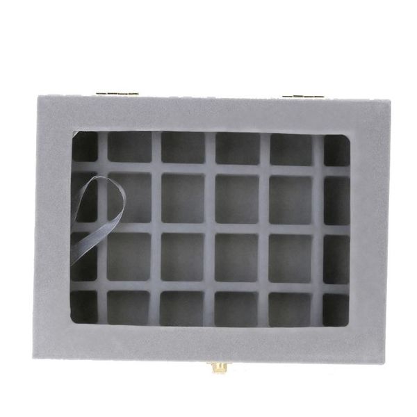 24 сетки бархатные ювелирные изделия кольца серьги ожерелья хранение дисплей коробка макияж держатель чехол организатор ушные шпильки ювелир
24 сетки бархатные ювелирные изделия кольца серьги ожерелья хранение дисплей коробка макияж держатель чехол организатор ушные шпильки ювелир