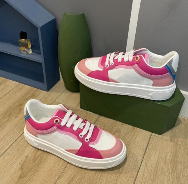 designer time out sneaker women's casual shoes designer luxury running shoe lace-up print leather pink blue, Black
designer time out sneaker women's casual shoes designer luxury running shoe lace-up print leather pink blue, Black