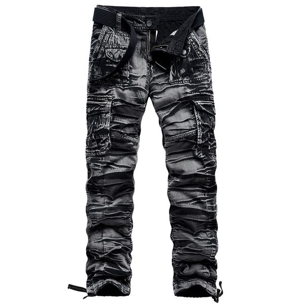 quality men's high casual cargo pants fashion jogger military trousers of the green army tactical camouflage hoodie plus size 40 8ehp, Black
quality men's high casual cargo pants fashion jogger military trousers of the green army tactical camouflage hoodie plus size 40 8ehp, Black