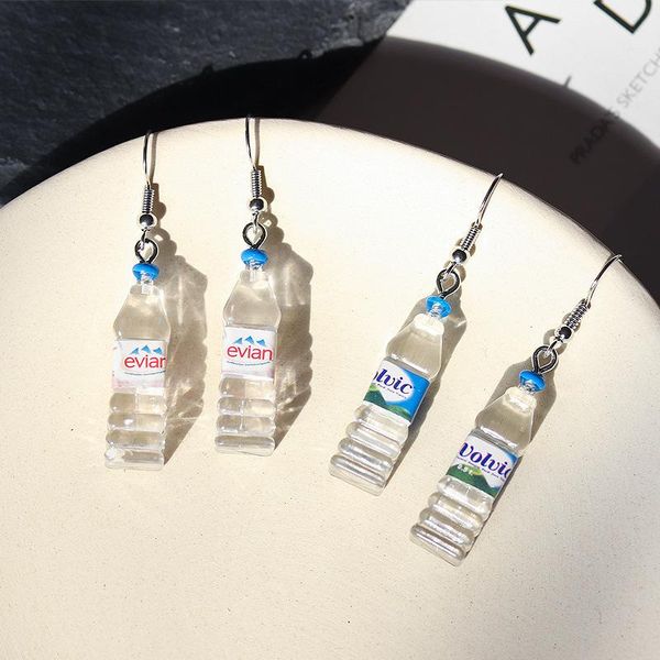 dangle & chandelier hand made creative fun wacky water bottles earrings contracted temperament, Silver
dangle & chandelier hand made creative fun wacky water bottles earrings contracted temperament, Silver