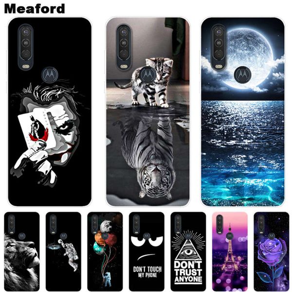 action, silicone rubber soft printing back of motorola one action zoom, vision cover
action, silicone rubber soft printing back of motorola one action zoom, vision cover