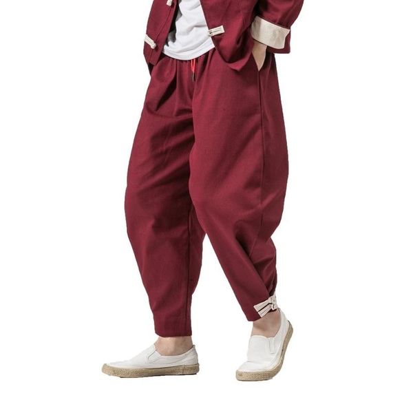 men's pants 2021 men harem mens hip hop cross-pants sweatpants autumn male joggers chinese traditional harajuku trousers drop, Black
men's pants 2021 men harem mens hip hop cross-pants sweatpants autumn male joggers chinese traditional harajuku trousers drop, Black