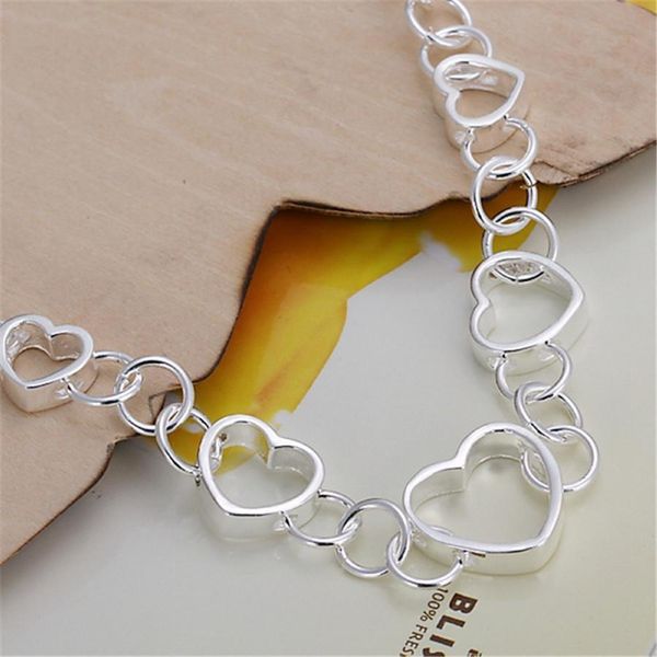 beautiful heart shaped charm silver color bracelets new listings fashion jewelry christmas gifts beautiful charm h bbyoop, Black
beautiful heart shaped charm silver color bracelets new listings fashion jewelry christmas gifts beautiful charm h bbyoop, Black