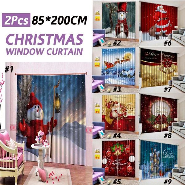 curtain & drapes 85x200cm christmas window living room curtains door santa claus home hanging decoration
curtain & drapes 85x200cm christmas window living room curtains door santa claus home hanging decoration
