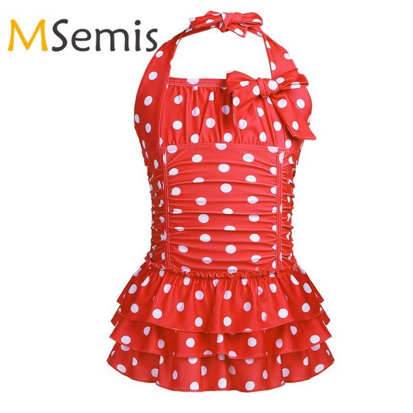 children's swimwear kids girls gymnastics leotard swimsuit one piece halter polka dots ruched swimming bodysuit tiered bathing suit
children's swimwear kids girls gymnastics leotard swimsuit one piece halter polka dots ruched swimming bodysuit tiered bathing suit