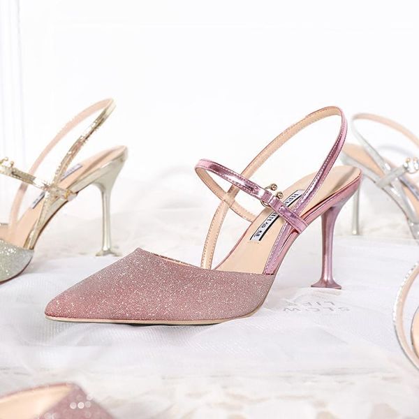 sandals stunning2021 baotou one-line buckle belt high-heeled women summer slim heel cat shoes versatile sequin crystal weddi, Black
sandals stunning2021 baotou one-line buckle belt high-heeled women summer slim heel cat shoes versatile sequin crystal weddi, Black