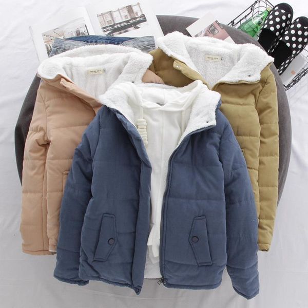 jaycosin women winter down coat lamb wool coat winter short small padded jacket plus velvet thick coats warm parkas female outer, Black;brown
jaycosin women winter down coat lamb wool coat winter short small padded jacket plus velvet thick coats warm parkas female outer, Black;brown