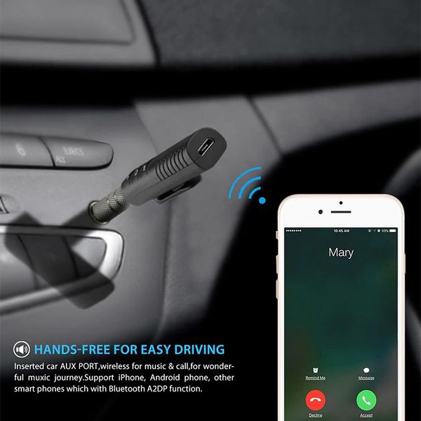 bluetooth receiver car kit adapter wireless 3.5 mm aux audio stereo music hand-vehicle adapter clip bluetooth adapter
bluetooth receiver car kit adapter wireless 3.5 mm aux audio stereo music hand-vehicle adapter clip bluetooth adapter