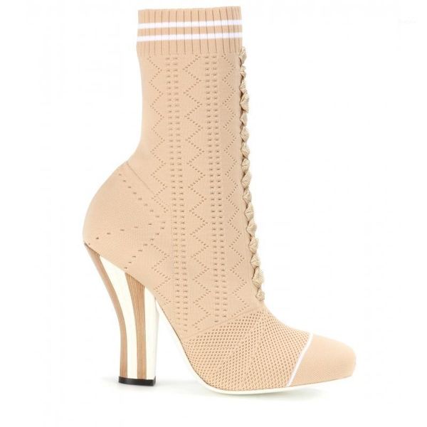 sestito 2020 ladies fashion knitting round toe ankle boots women spring/autumn high heels dress runway shoes lady lace-up shoes1, Black
sestito 2020 ladies fashion knitting round toe ankle boots women spring/autumn high heels dress runway shoes lady lace-up shoes1, Black