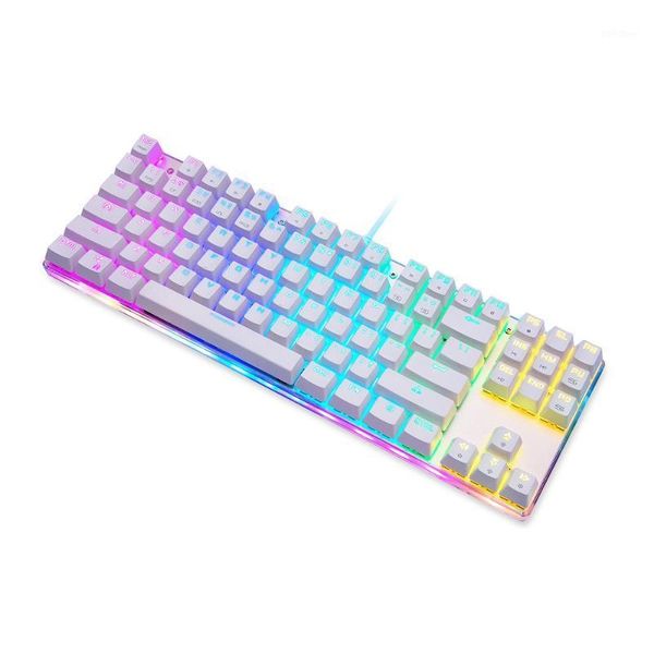 keyboards gaming mechanical keyboard usb wired 87 keys with rgb backlight red/blue switch for pc computer gamer k87s1
keyboards gaming mechanical keyboard usb wired 87 keys with rgb backlight red/blue switch for pc computer gamer k87s1