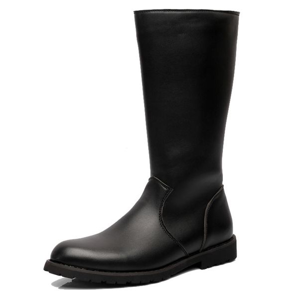 big casual men party nightclub dress high spring black leather shoes long cowboy boots pbsf
big casual men party nightclub dress high spring black leather shoes long cowboy boots pbsf