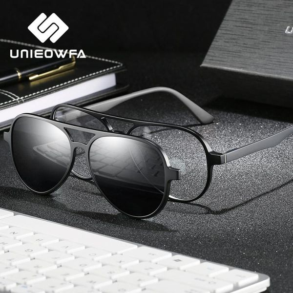 for magnet clip pilot polarized aviation glasses optical sun men on sunglasses myopia prescription driving male 2020 wkjwb, White;black
for magnet clip pilot polarized aviation glasses optical sun men on sunglasses myopia prescription driving male 2020 wkjwb, White;black