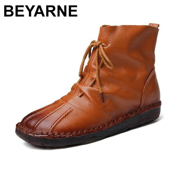 beyarne 2020 genuine leather women mar boots autumn handmade soft cowhide vintage flat ankle boots women leather shoes, Black
beyarne 2020 genuine leather women mar boots autumn handmade soft cowhide vintage flat ankle boots women leather shoes, Black