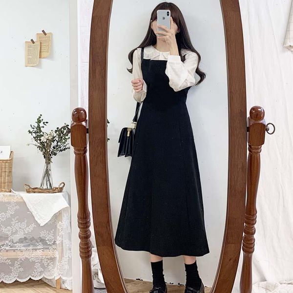 new s xl plus size autumn dress girls party female vintage dress long sleeveless sundress women dresses long robe vestido, Black;gray
new s xl plus size autumn dress girls party female vintage dress long sleeveless sundress women dresses long robe vestido, Black;gray