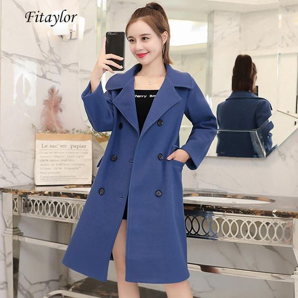 fitaylor woolen trench coat women winter thick plus size 4xl double breasted female casual overcoat warm woolen long outerwear1, Black
fitaylor woolen trench coat women winter thick plus size 4xl double breasted female casual overcoat warm woolen long outerwear1, Black