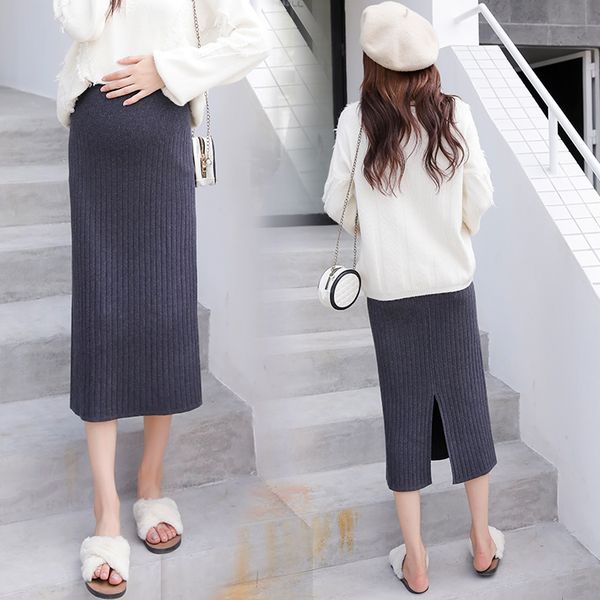 pregnant women's clothing and winter fashion buttock net red mother's split one step dress autumn knitted skirt children, White
pregnant women's clothing and winter fashion buttock net red mother's split one step dress autumn knitted skirt children, White