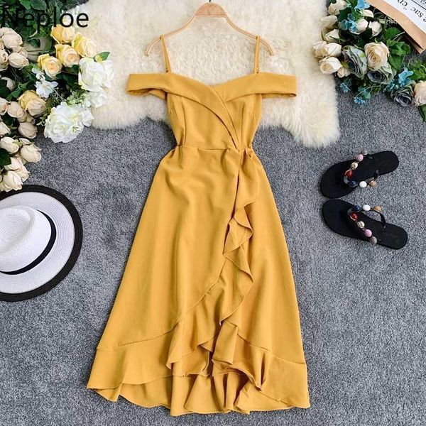 casual dresses neploe solid chic women dress summer 2021 v-neck sleeveless camis vestidos irregular ruffles slim waist ladies 444981, Black;gray
casual dresses neploe solid chic women dress summer 2021 v-neck sleeveless camis vestidos irregular ruffles slim waist ladies 444981, Black;gray